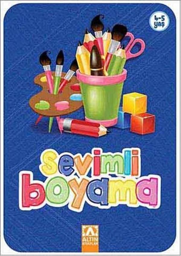 Sevimli Boyama - Lacivert - Altın Kitaplar - Image 1