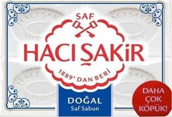 Hacı Şakir Kalıp Sabun Doğal 4x150 Gr. - Image 1
