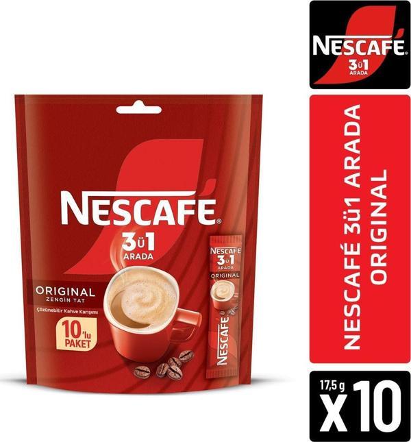 Nescafe 3-ü1 Arada MP 10-lu 175 GR - Image 1
