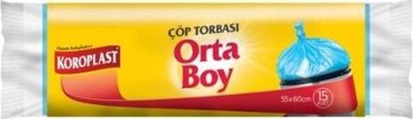 Koroplast Çöp Torbası Güçlü Orta 15-li - Image 1