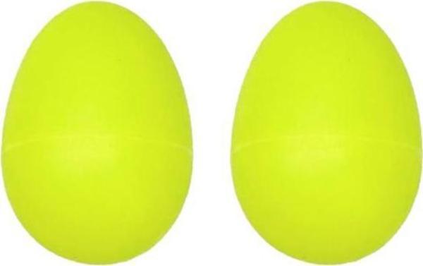 Midex Orf-MT8YL Örf Aletleri Plastik Sarı Yumurta Marakas Müzikal Titreme 2 Adet (Çift) - Image 1