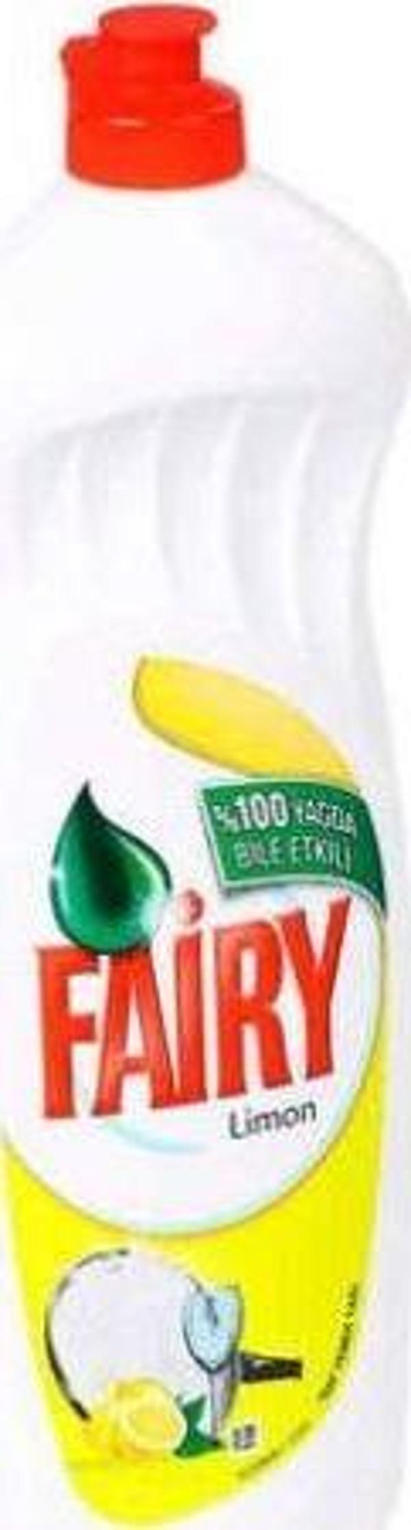 Fairy Sıvı Bulaşık Deterjanı 650 ML. Limon (4'lü) - Image 1