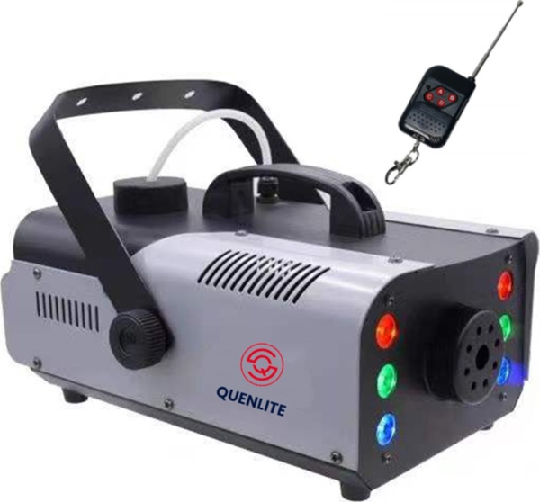 Quenlite QL-1200RGB LED Işıklı Sis Makinesı 1200 Watt Uzaktan Kumandalı - Image 1