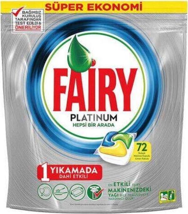 Fairy Tablet Platinum 72-li (4'lü) - Image 1