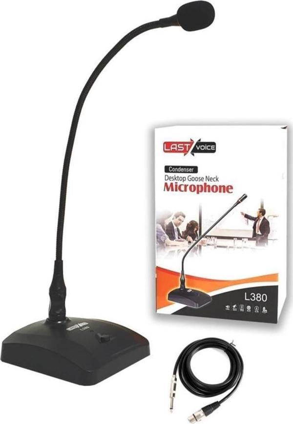 Lastvoice L-380 Profesyonel Masa Mikrofon ( Işıklı Kürsü Mikrofon ) - Image 1