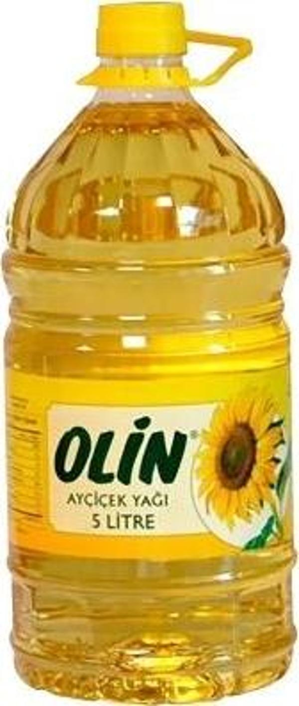 Olin Ayçiçek Sıvı Yağı Pet 5 Lt. (6'lı) - Image 1