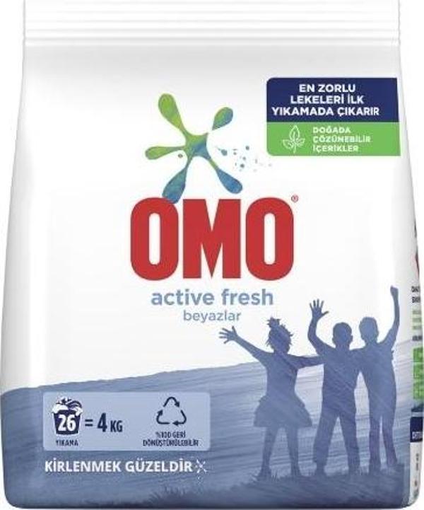 Omo Matik 4 Kg. Active Fresh - Image 1