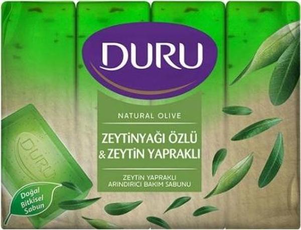 Duru Kalıp Sabun Naturel Zeytinyağı özü 4x150 Gr. - Image 1