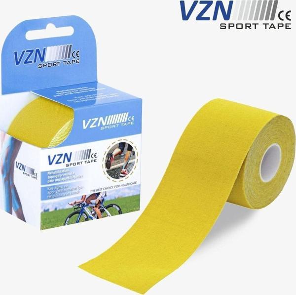 Vzn Ağrı Bandı Tape 5cm X 5m Sarı - Image 1