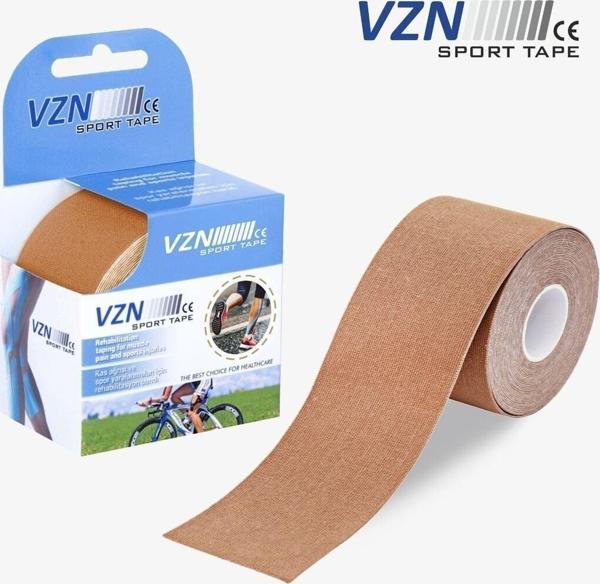 Vzn Tape Ten Rengi Kinesio Ağrı Bandı 5 Metre X 5 cm - Image 1