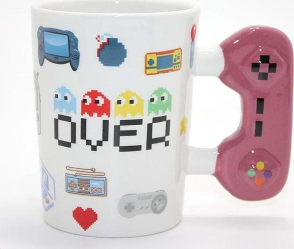 Game Over Porselen Kupa Bardak Dekoratif Hediyelik - Image 1