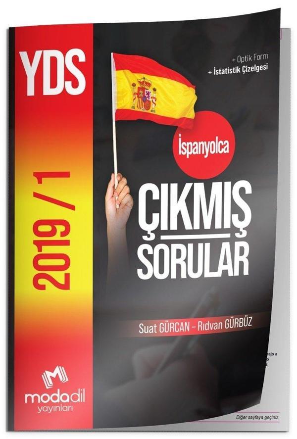 Modadil YDS İsponyalca Çıkmış Sorular - Suat Gürcan, Rıdvan Gürbüz Modadil Yayınları - Modadil Yayınları - Image 1