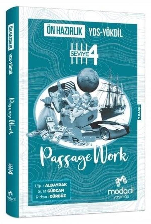 Modadil YDS YÖKDİL PassageWork Ön Hazırlık Seviye-4 Modadil Yayınları - Modadil Yayınları - Image 1