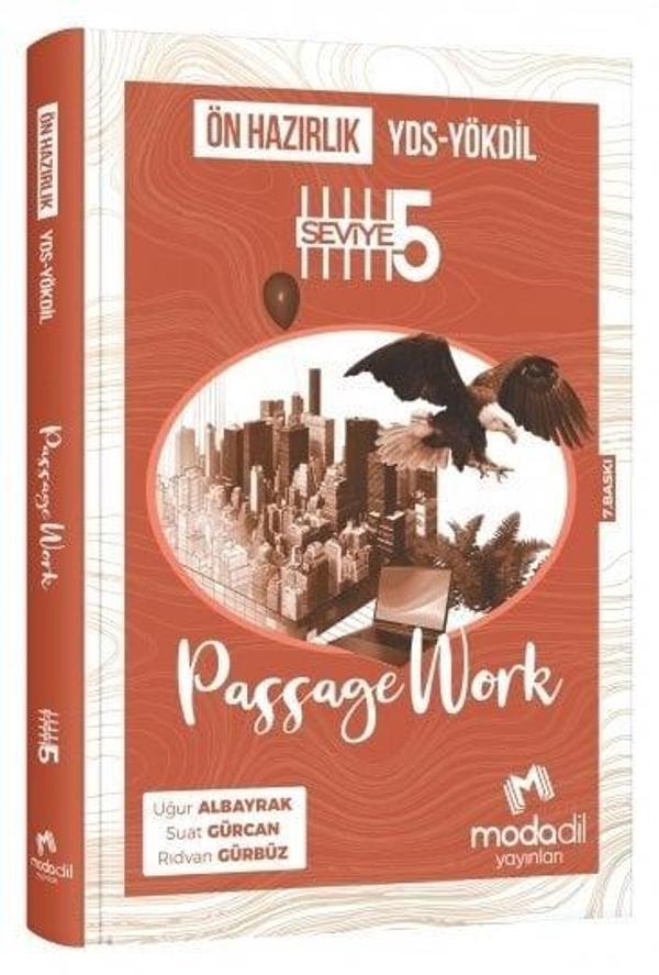 Modadil YDS YÖKDİL PassageWork Ön Hazırlık Seviye-5 Modadil Yayınları - Modadil Yayınları - Image 1