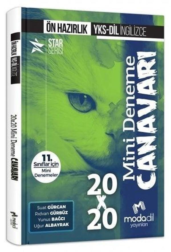 Modadil YKS DİL İngilizce Ön Hazırlık 20x20 Mini Deneme Canavarı Modadil Yayınları - Modadil Yayınları - Image 1
