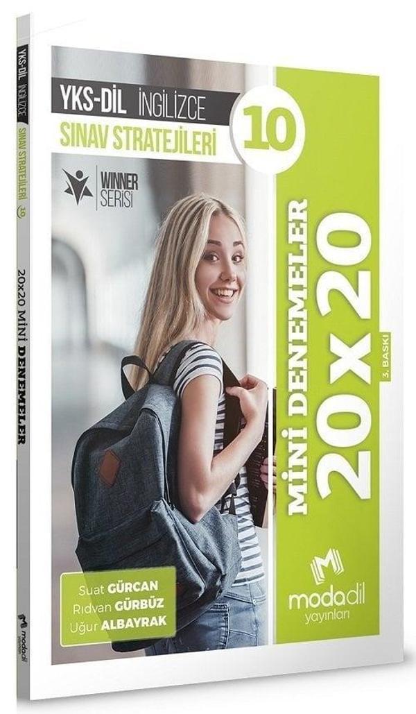 Modadil YKS DİL İngilizce Sınav Stratejileri-10 20x20 Mini Denemeler Modadil Yayınları - Modadil Yayınları - Image 1