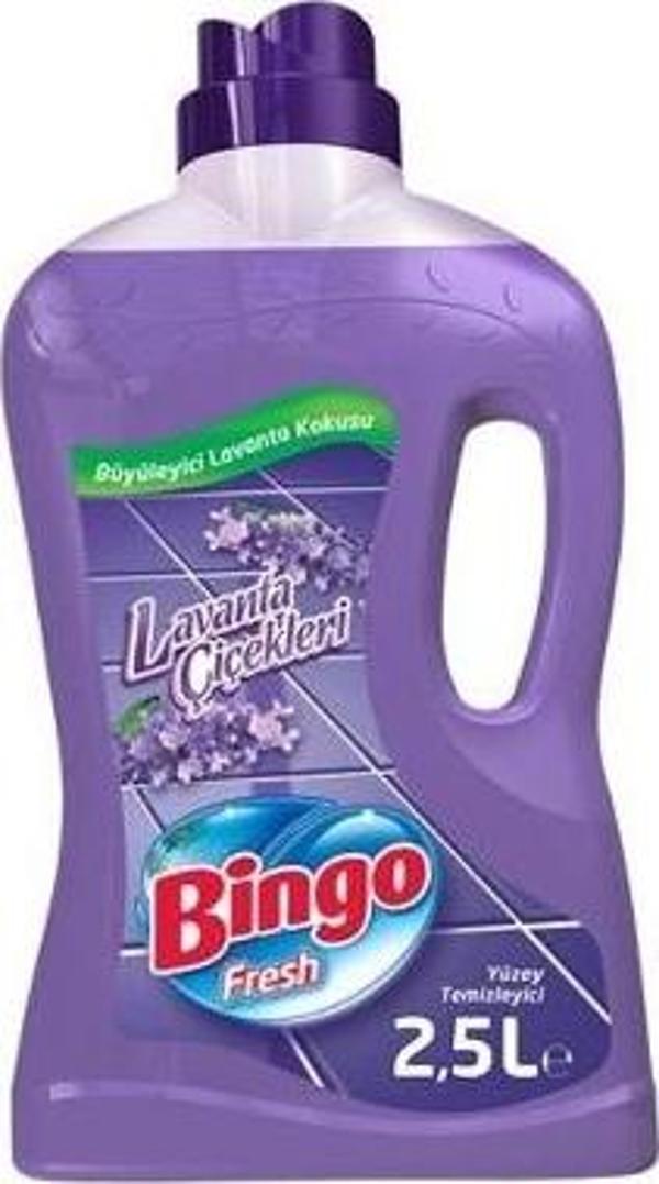 Bingo Fresh Yüzey Temizleyici 2,5 Lt. Lavanta Çiçekleri - Image 1