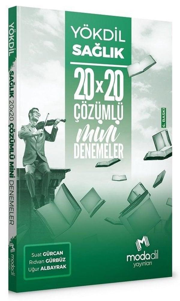 Modadil YÖKDİL Sağlık 20x20 Mini Denemeler Çözümlü Modadil Yayınları - Modadil Yayınları - Image 1