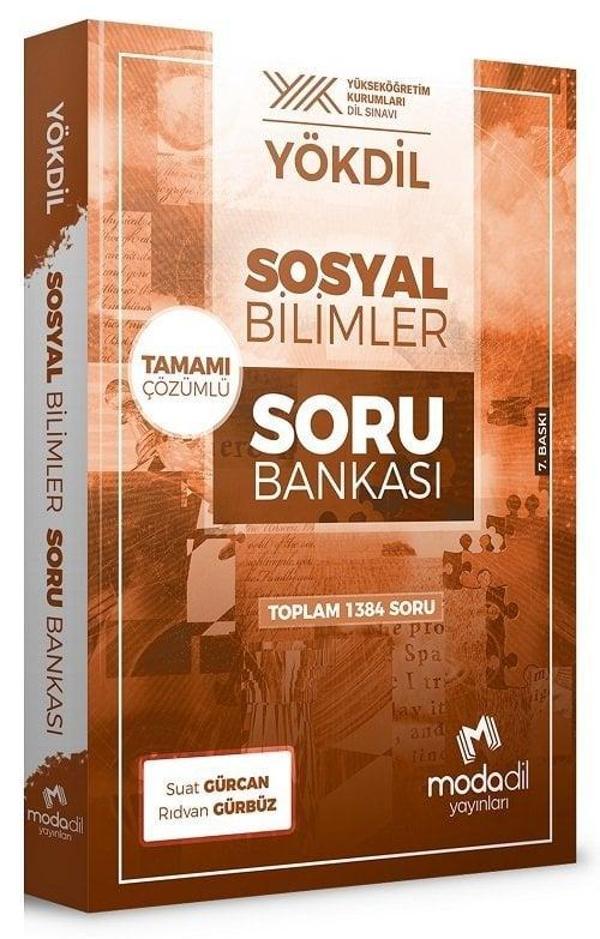 Modadil YÖKDİL Sosyal Bilimler Soru Bankası Çözümlü Modadil Yayınları - Modadil Yayınları - Image 1