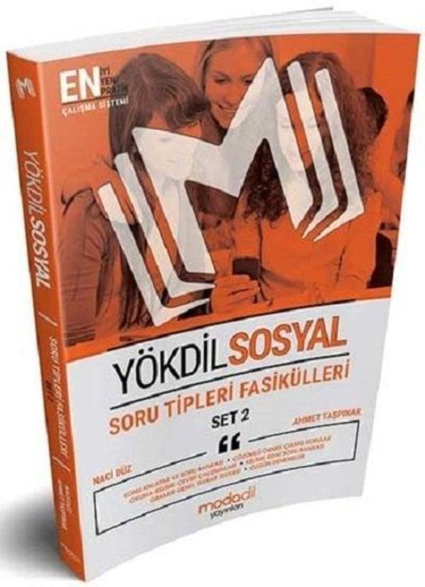 Modadil YÖKDİL Sosyal Soru Tipleri Fasikülleri Set-2 Modadil Yayınları - Modadil Yayınları - Image 1