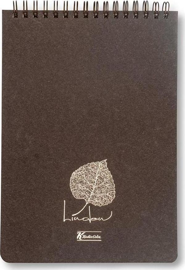 Keskin Color A5 Çizgili Linden Bloknot - Kahverengi - Image 1