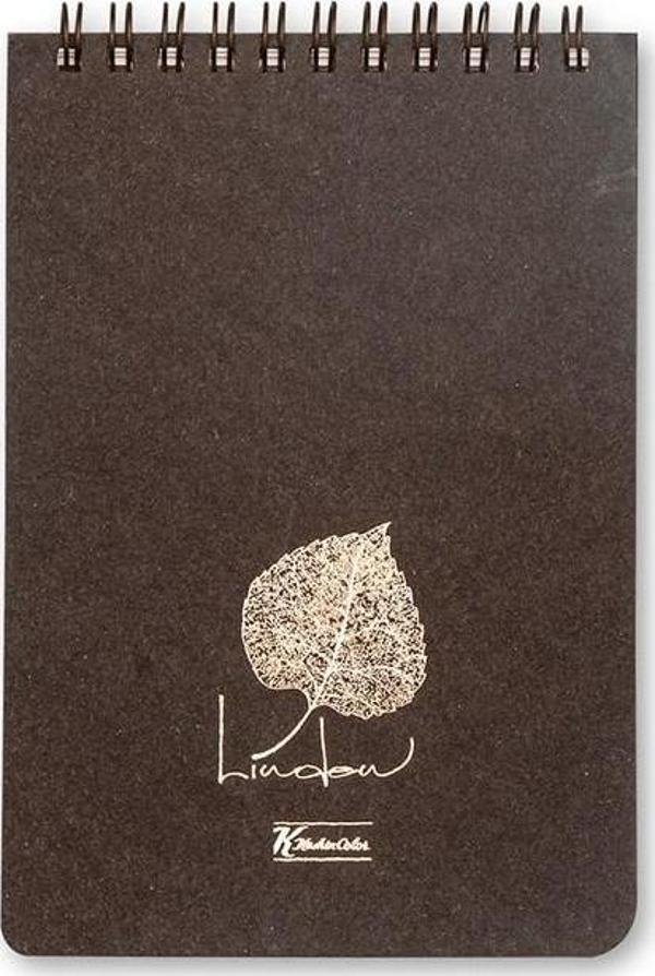 Keskin Color A6 Çizgili Linden Bloknot-Kahverengi - Image 1