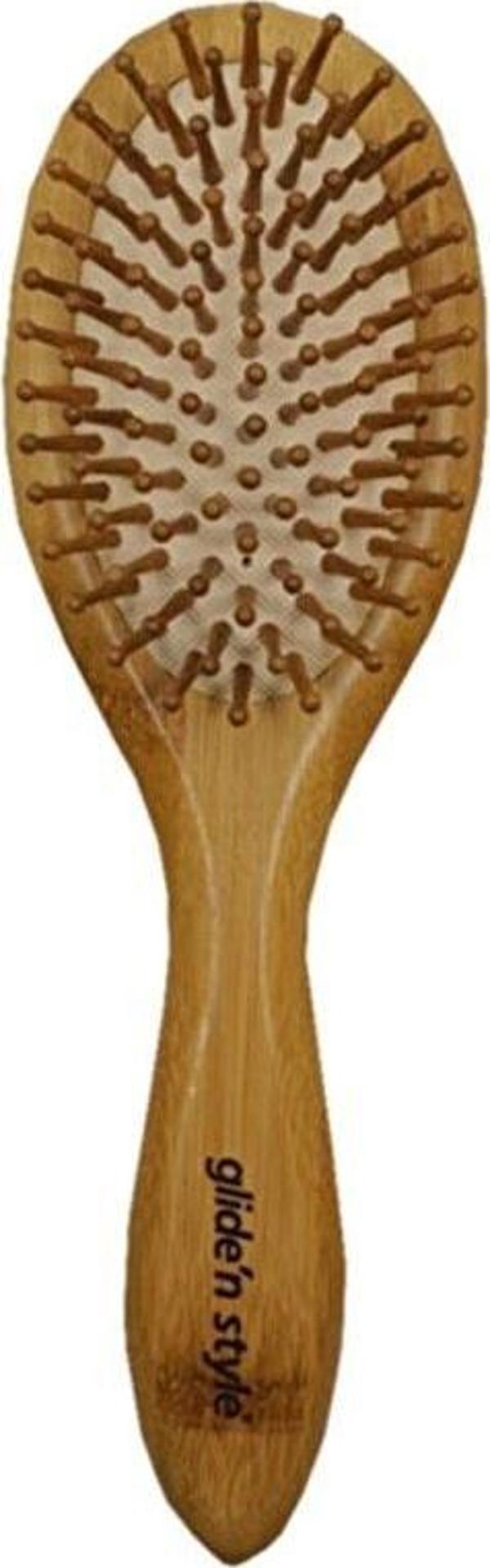 Glide'n Style GS-249 Bamboo Eco Saç Tarama Fırçası - Image 1