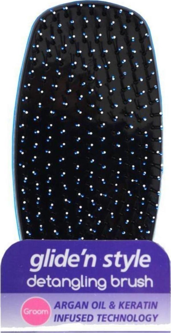 Glide'n Style GS-326 Tender Care Argan & Keratin Özlü Saç Fırçası - Image 1
