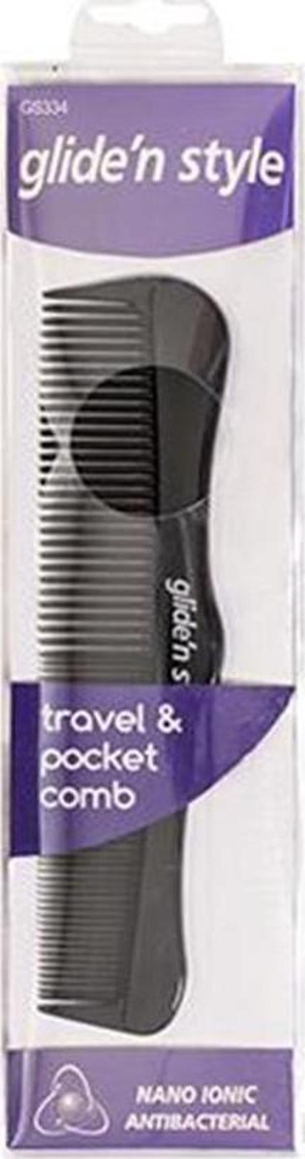 Glide'n Style GS-334 Seyahat ve Cep Tarağı - Image 1