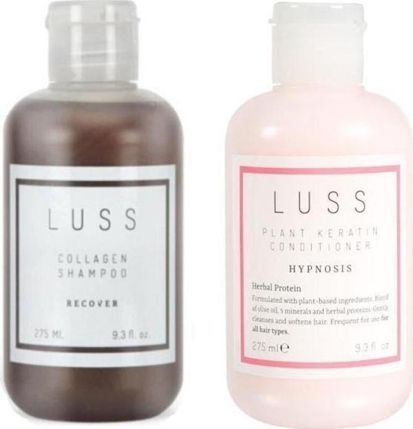 Luss Collagen Shampoo - Dökülme Önleyici Ve Plant Keratin Conditioner 2'li Set - Image 1