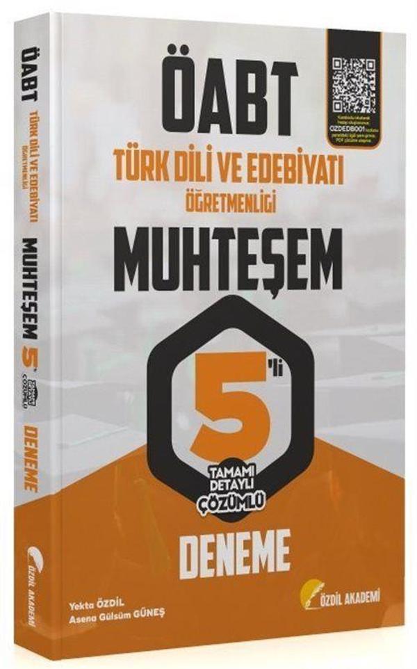 ÖABT Türk Dili ve Edebiyatı Muhteşem 5 Deneme Çözümlü - Özdil Akademi - Image 1