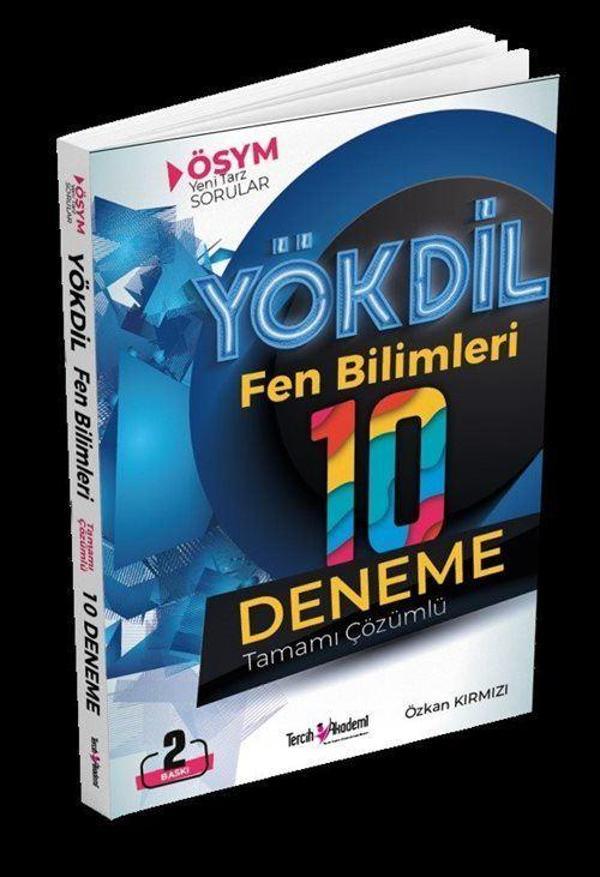 YÖKDİL Fen Bilimleri Tamamı Çözümlü 10 Deneme - Image 1