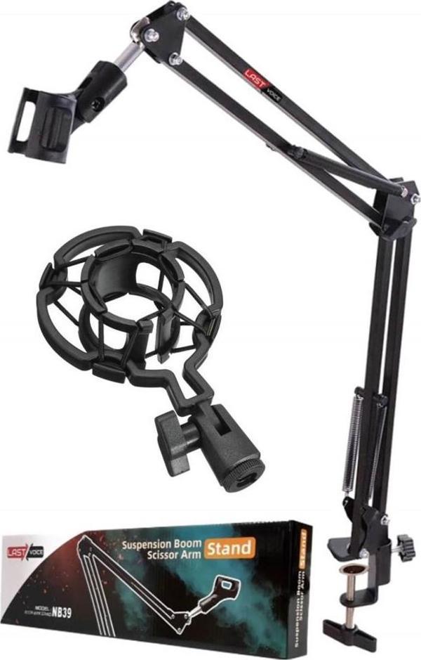 Lastvoice Basic Set-39SH Mikrofon Standı ve Shock Mount - Image 1