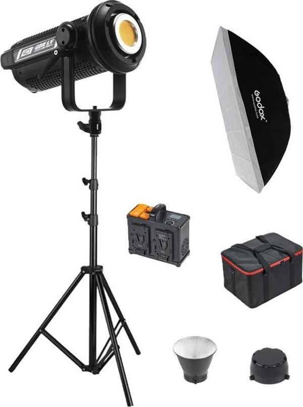 GDX LV-700C-II Full Set (70x100 Softbox + 260 cm Kalın Işık Ayağı) - Image 1