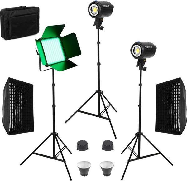 GDX Panel RGB'li Led Video Işık Seti - HD60 - Image 1