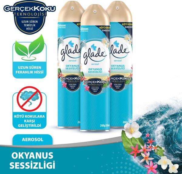 Aerosol Oda Kokusu Okyanus Sessizliği 3 'lü Set - Image 1