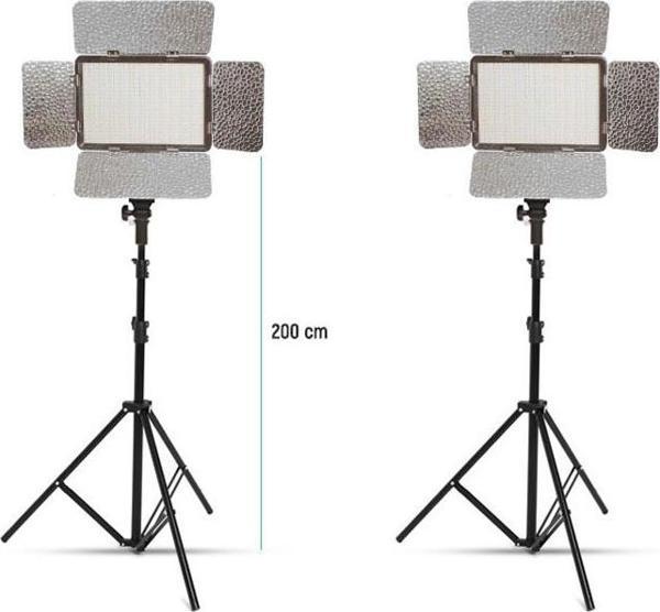 GDX Pro Led 396AS Bataryalı 2'li Sürekli Led Işık Seti - Image 1