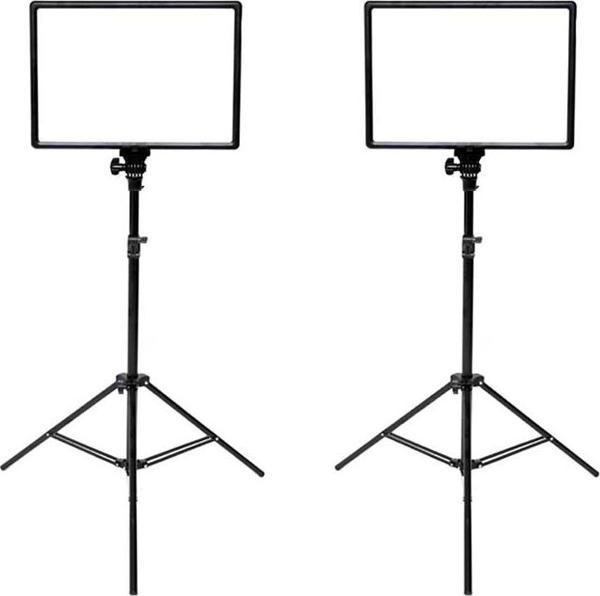 Gdx PRO Led GX-300 Soft Light Bataryalı 2'li Led Işık Seti - Image 1