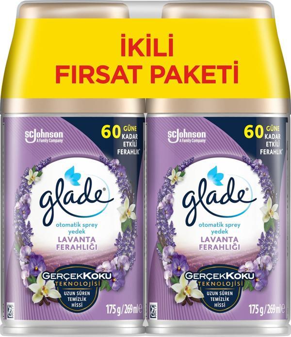 Otomatik Sprey Yedek, 2'li Paket, Lavanta Ferahlığı, 269ml (2 Yedek) - Image 1