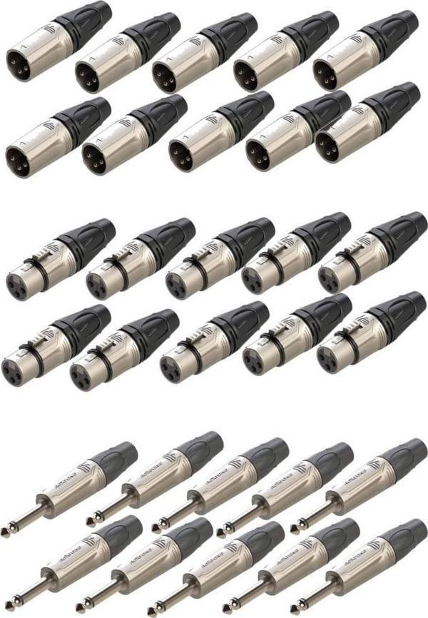 Lastvoice Connection Paket-2 Jak XLR Konnektör Paketi - Image 1