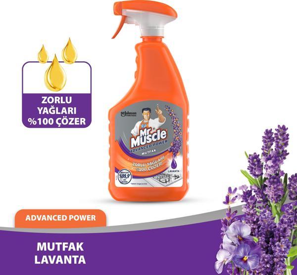 Advanced Power Mutfak Temizleyici Lavanta 750ml - Image 1