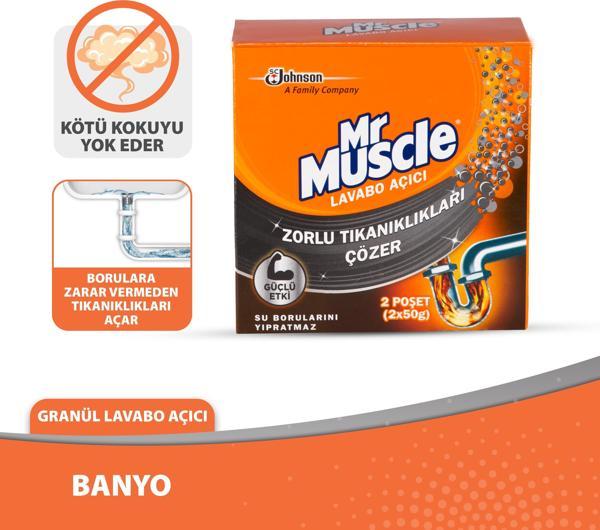 Granül Lavabo Açıcı, 2x50g - Image 1