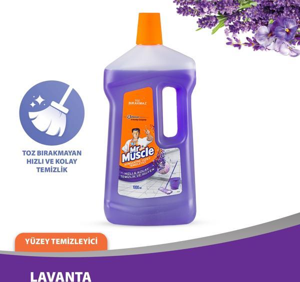 Konsantre Yüzey Temizleyici,  Lavanta, 1L - Image 1