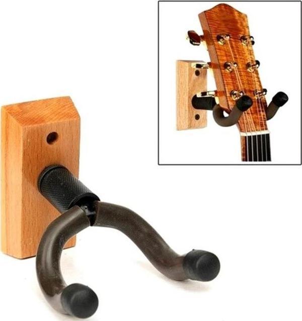 Lastvoice Gds-555 Gitar Duvar Askısı Standı Aparatı (Ahşap) - Image 1