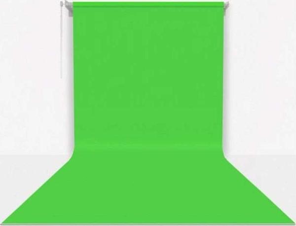Gdx Sabit (Tavan & Duvar) Kağıt Sonsuz Stüdyo Fon Perde (Green/Yeşil) 2.70x11 Metre - Image 1