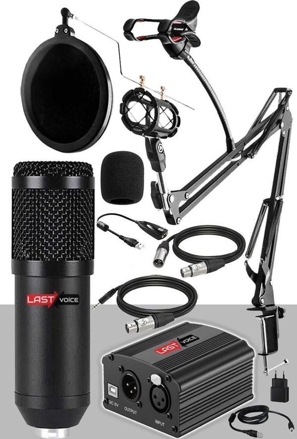 Lastvoice Home Paket BM800 Mikrofon + Set-01 Stand + Phantom Power - Image 1