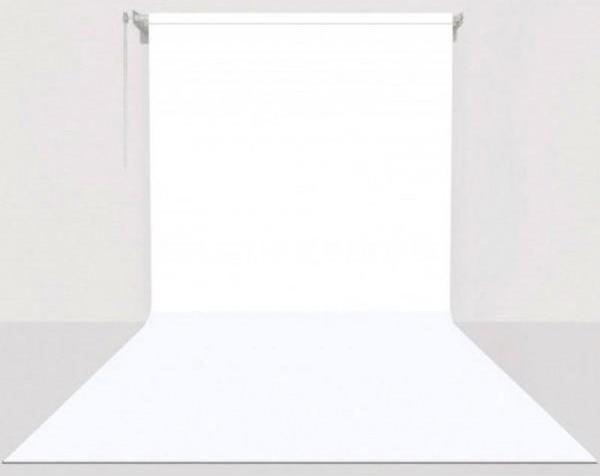 Gdx Sabit (Tavan & Duvar) Kağıt Sonsuz Stüdyo Fon Perde (White/Beyaz) 2.70x11 Metre - Image 1