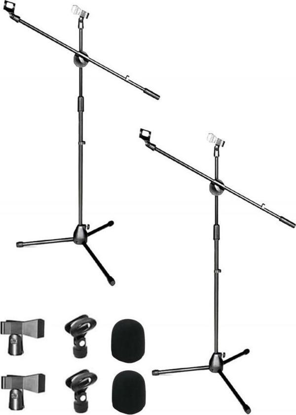 Lastvoice MS06X 2Lİ SET Akrobat Mikrofon Standı Sehpası - Image 1