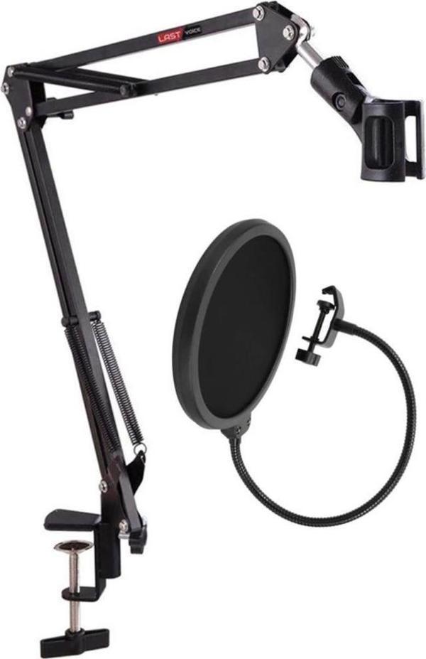 Lastvoice Nb39 Mikrofon Standı + Pop Filtre Seti - Image 1