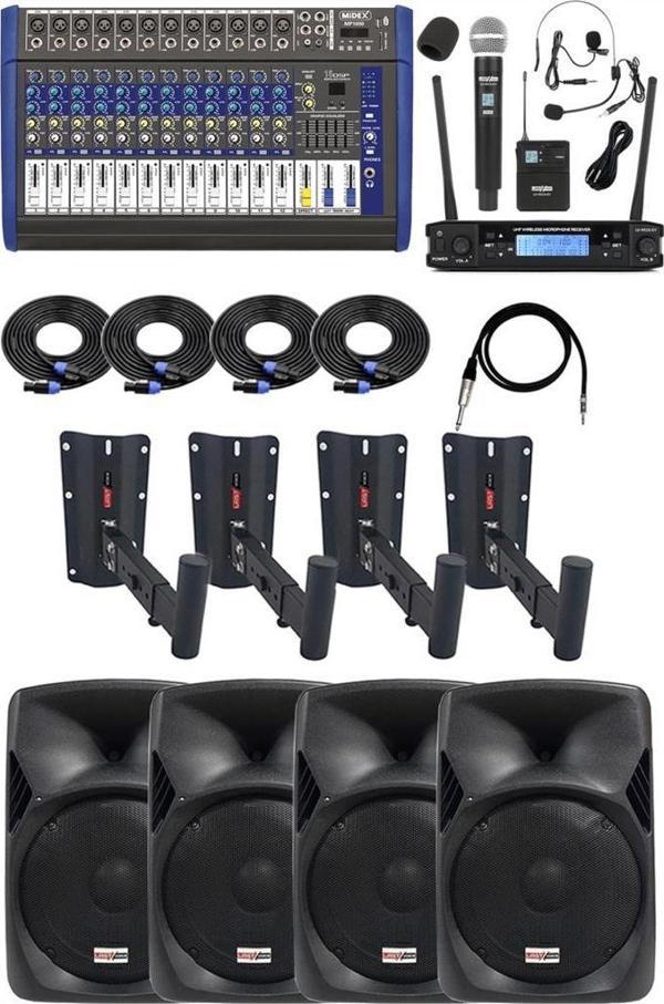Lastvoice Toplantı ve Konferans Salonu Ses Sistemi Gold Paket-2 - Image 1